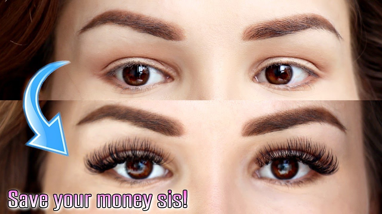 HOW I DO PERMANENT EYELASH EXTENSIONS AT HOME! (Updated)