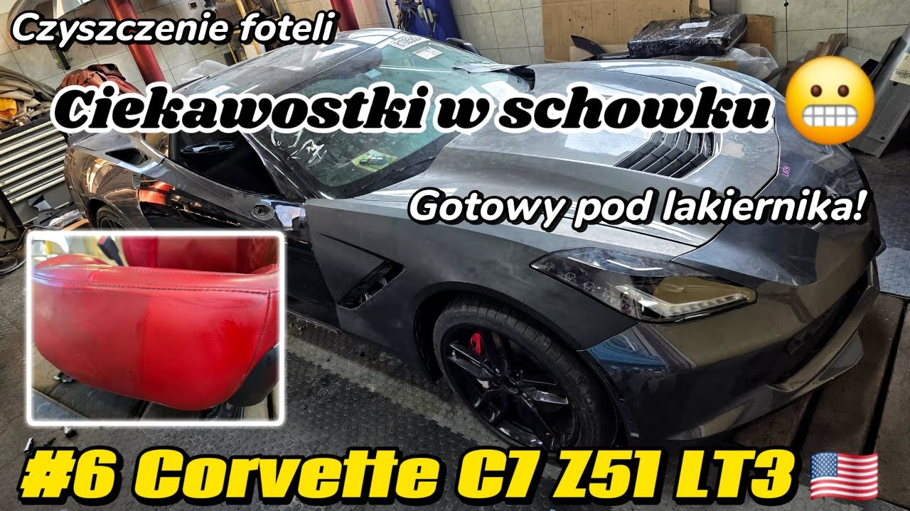 #6 Corvette C7 Z51 - CZYSTE SKÓRY, WINDOW STICKER I KOLEJNE CZĘŚCI!