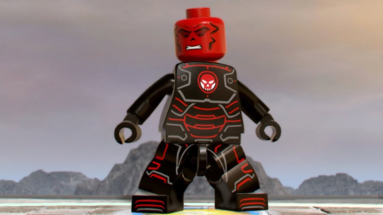 LEGO Marvel Super Heroes 2 - Red Skull (Iron Armor) - Open World Free Roam Gameplay HD