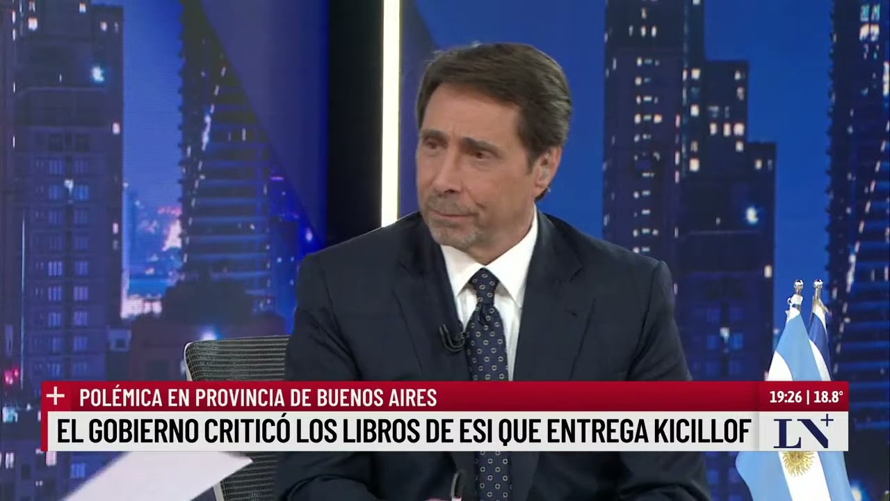 Crece la polémica por los libros de ESI en PBA; el análisis de Alejandro Finocchiaro