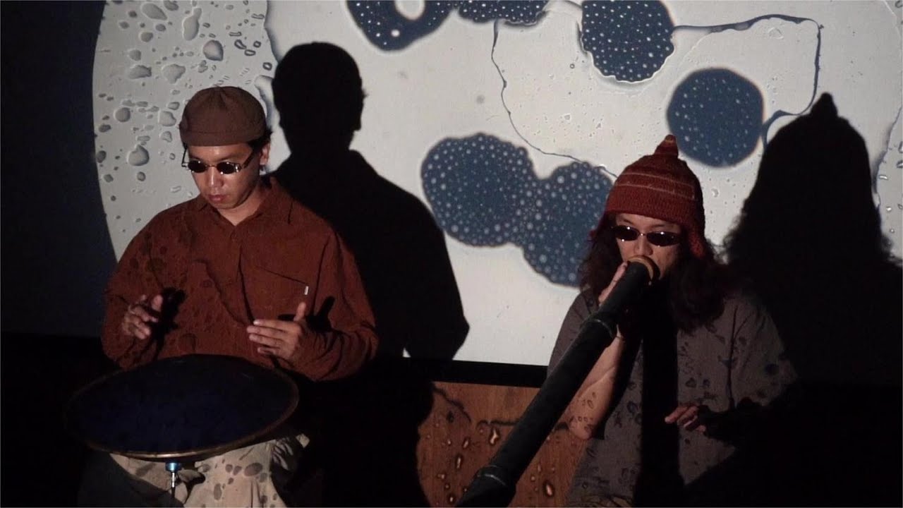 Yangwood Feat Kuangzhou |Steel Tongue Drum - Didgeridoo - Pour painting | Ambient Psychedelic Fusion