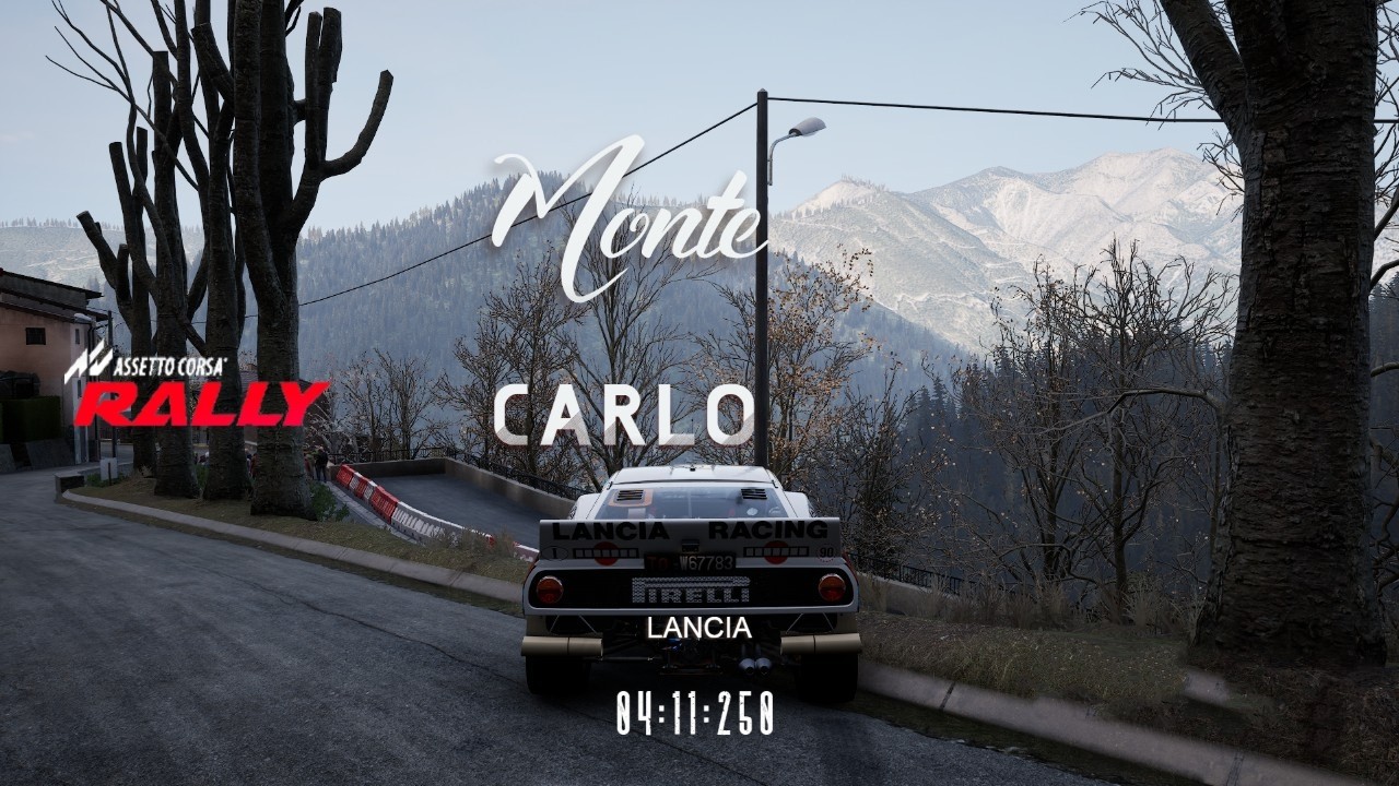 Assetto Corsa Rally Monte Carlo Lancia (on Keyboard)
