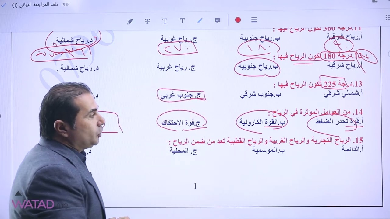 تـــوجــيهـي_2006 المراجعة النهائية لمادة 