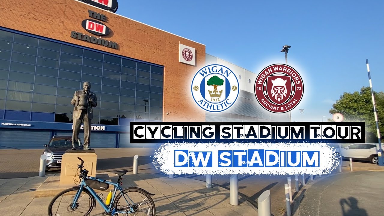 Wigan Athletic Cycling Stadium Tour (DW Stadium) - Home of Wigan Athletic FC & Wigan Warriors RLFC