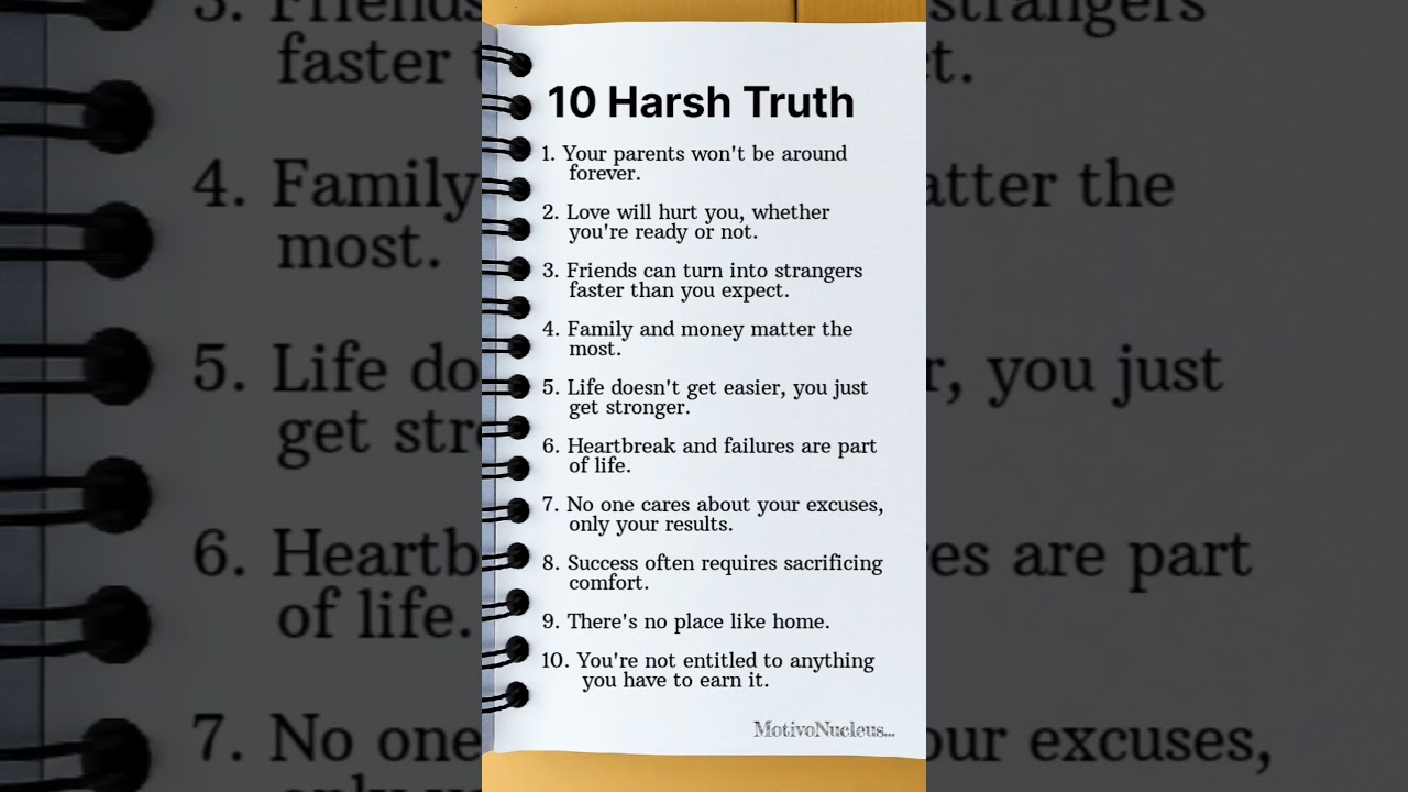 Harsh Truth | #shorts #quotes #life #motivation #tricks #psychology