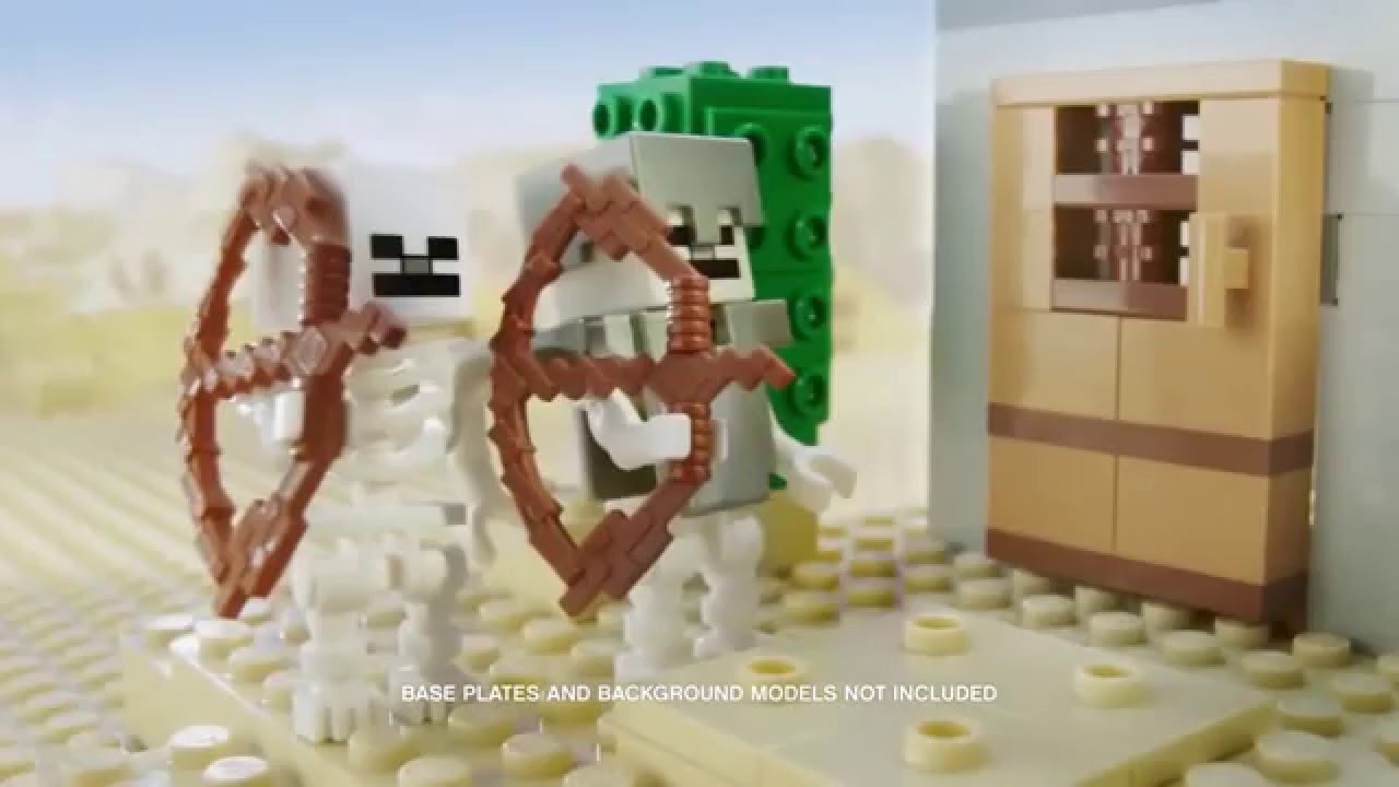 Lego Minecraft - The Desert Outpost - 21121 & The Nether Fortress - 21122