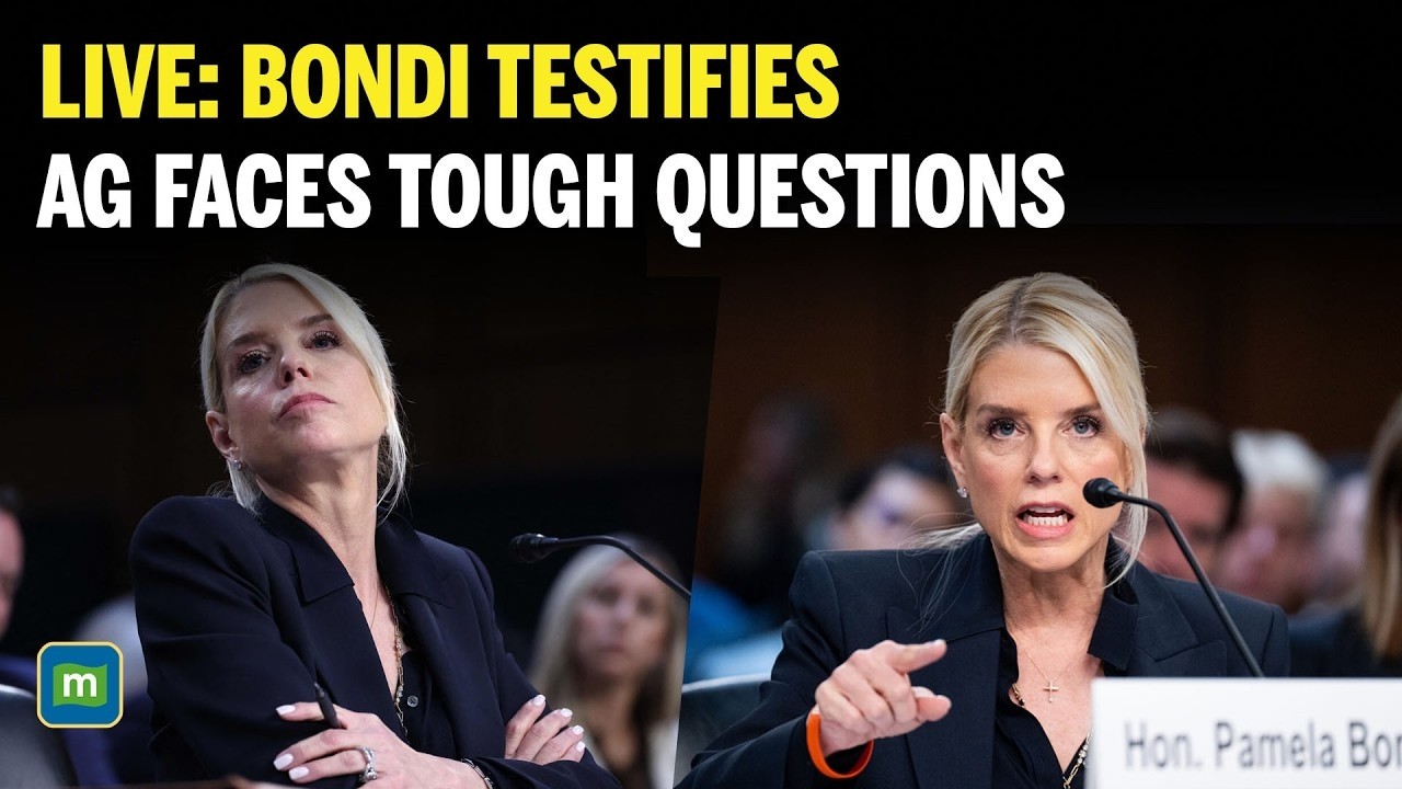 LIVE: Attorney General Pam Bondi Faces Intense DOJ Oversight Hearing