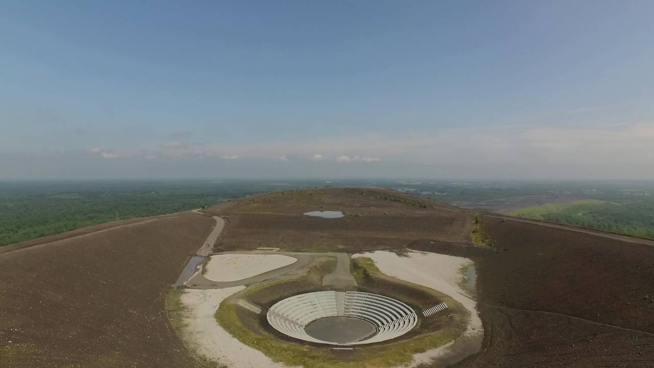 Halde Haniel - das Ruhrgebiet von oben