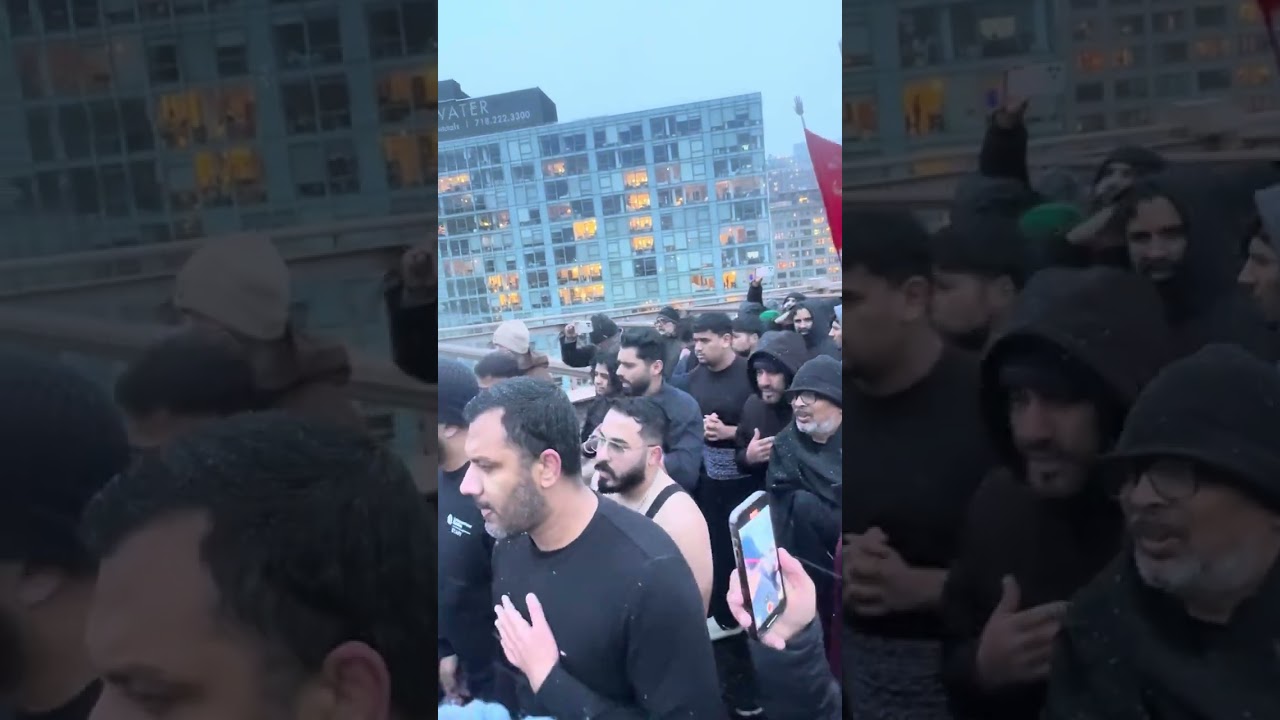 JALOOS E AZA BASILSILA E SHAHADAT IMAM MUSA KAZIM AS NEWYORK#karbala #imamhussain #imammusakazim 