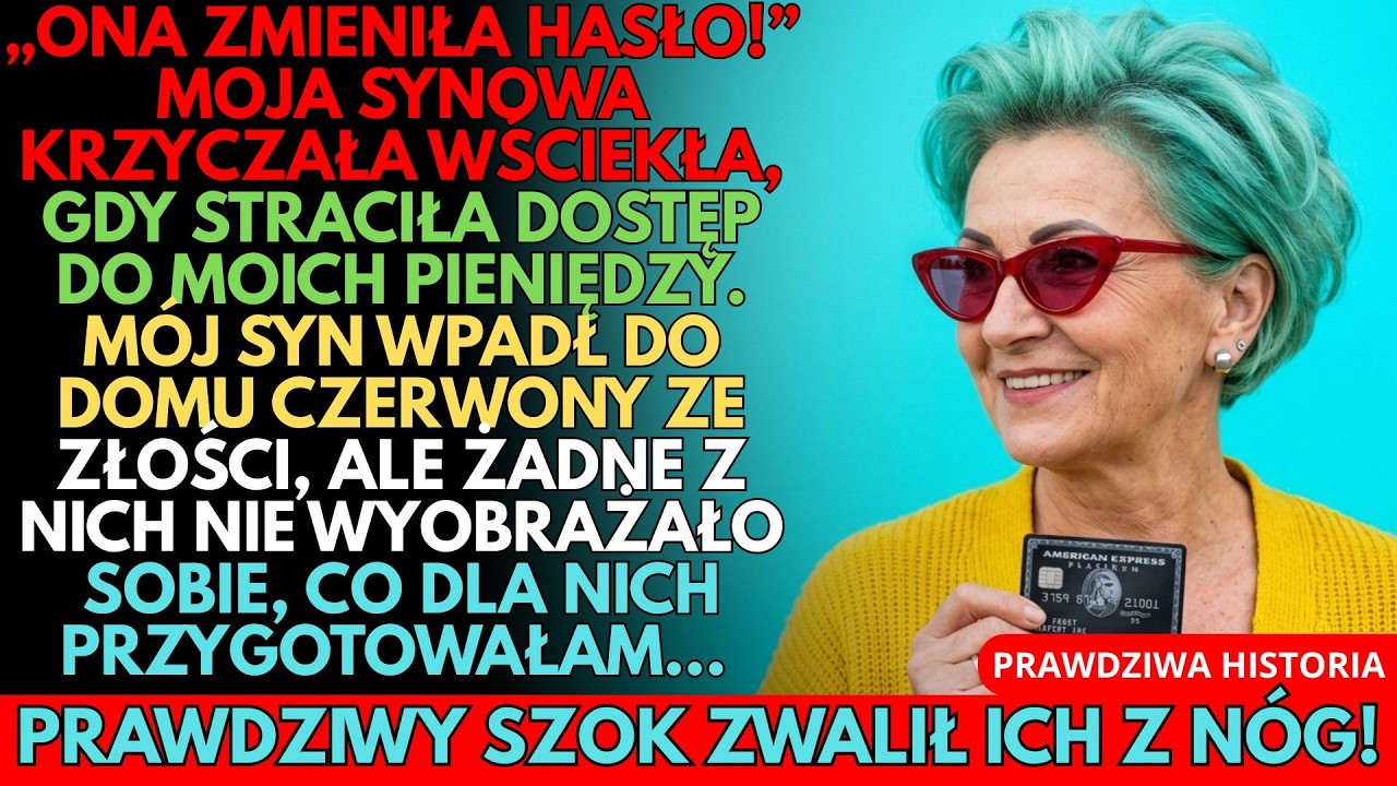 MOJA SYNOWA WPADŁA W SZAŁ, BO ZMIENIŁAM HASŁO DO KARTY, ALE PRAWDZIWY SZOK PRZYSZEDŁ PÓŹNIEJ!