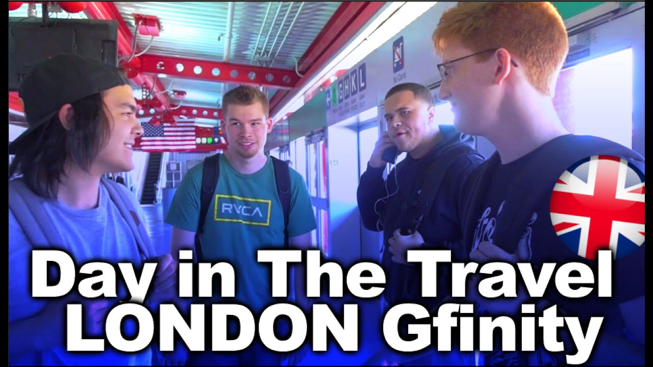 Day in the TRAVEL - @Gfinity, London and OpTic!