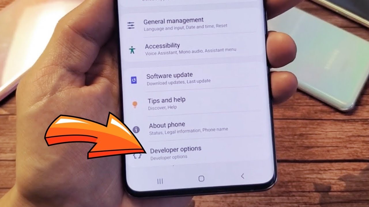 Galaxy S20 / S20+: как включить параметры разработчика