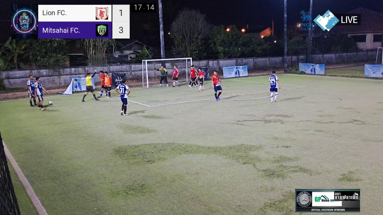 SV LEAGUED D1  ระหว่าง LionFC. VS Mitsahai FC.