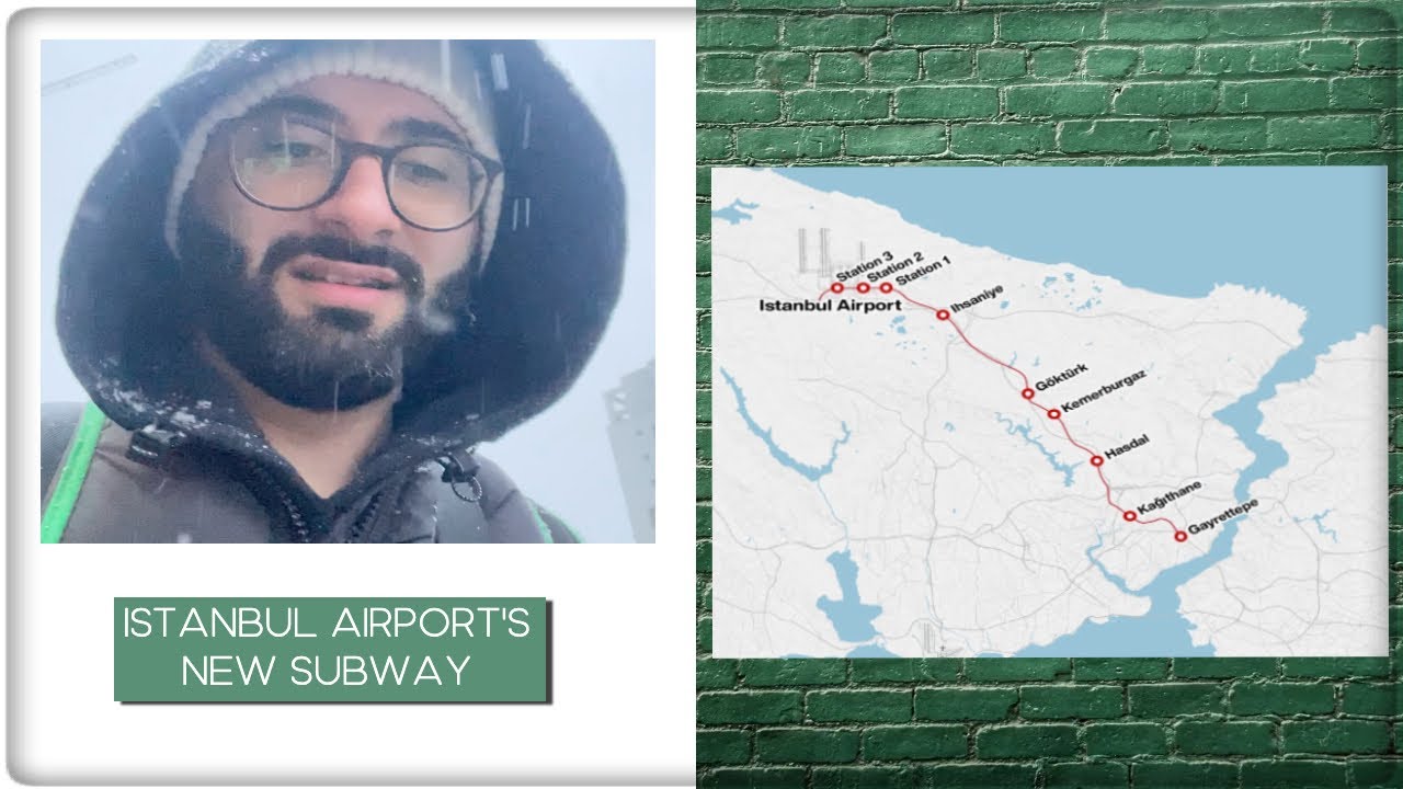 ISTANBUL AIRPORT NEW METRO (STEP BY STEP GUIDE TO THE CITY)