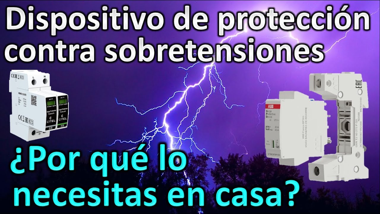 &iquest;C&oacute;mo funciona el dispositivo de protecci&oacute;n contra sobretensiones?