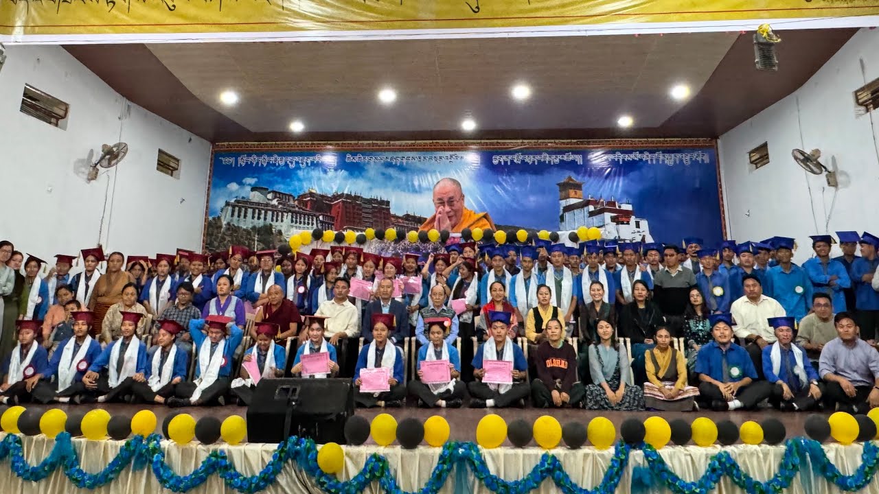 Graduation Day འཛིན་རིམ་བཅུ་གཉིས་སློབ་ཐོན་ཉིན་མོ། At STS Mundgod Camp No 3 #mundgod #graduation
