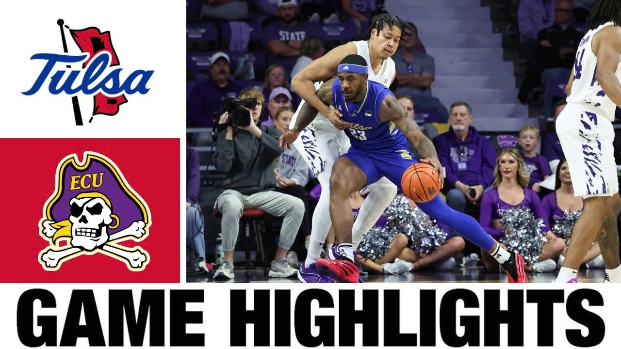 Tulsa vs East Carolina Highlights | Men's Basketball | College Basketball 2026