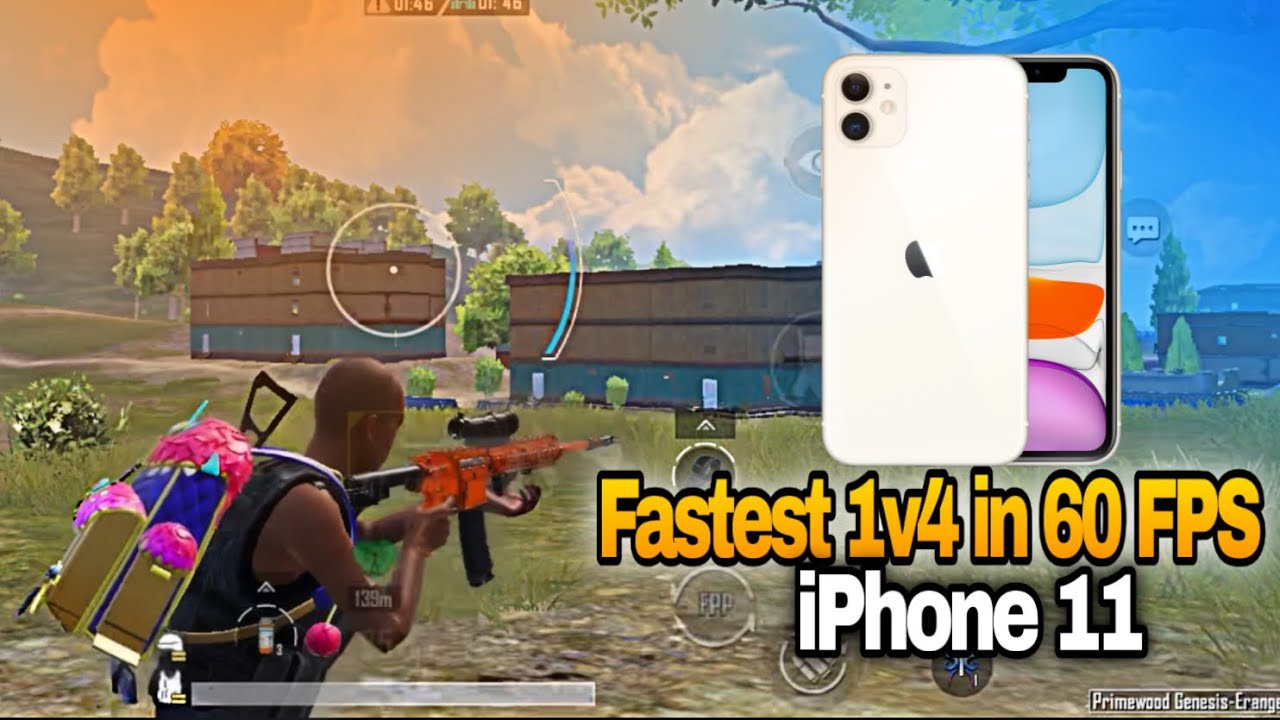 Fastest 1v4 clutches in 60 fps 🔱 iphone11 #legitplayz 