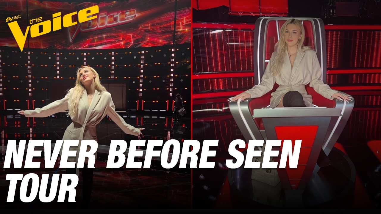 Never before seen Tour! | The Voice