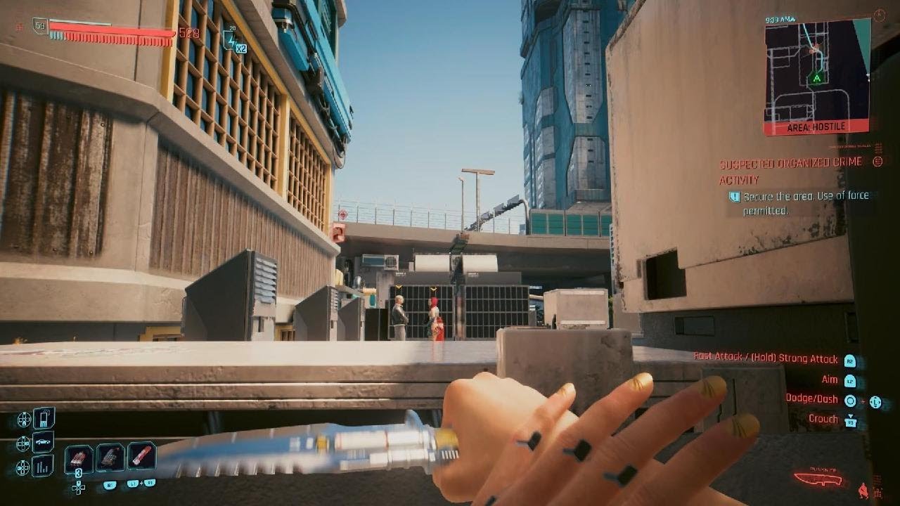 Cyberpunk 2077| gotta love the relic upgrades 