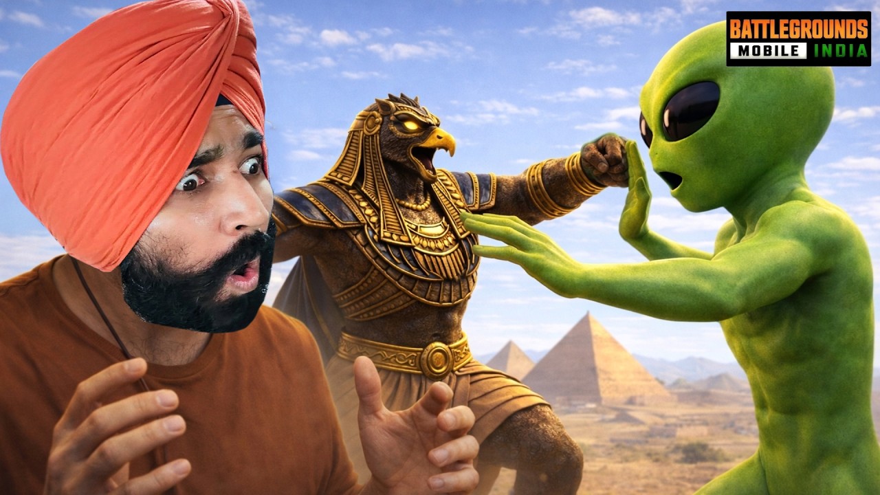BGMI LIVE : ANCIENT SECRET vs ALIEN 🤩| PUBG x NEW UPDATE