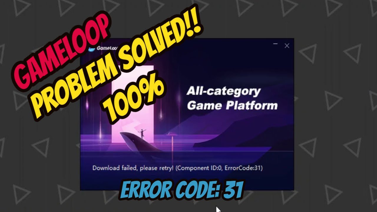 GameLoop Download Failed Error Code:31 Problem Solved | 100% Working Solution | RDIam (Hindi/Eng)
