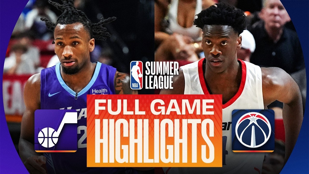 Лучшие моменты матча Washington Wizards против Utah Jazz &mdash; 9 июля 2026 г. | Летняя лига в Лас-Вегасе