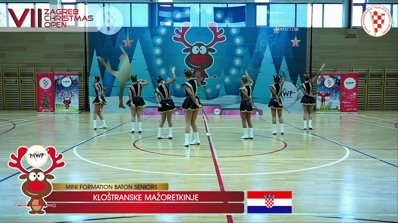 2019. VII. ZCO: MINI FORMATION BATON SENIORS, KLOŠTRANSKE MAŽORETKINJE, CROATIA