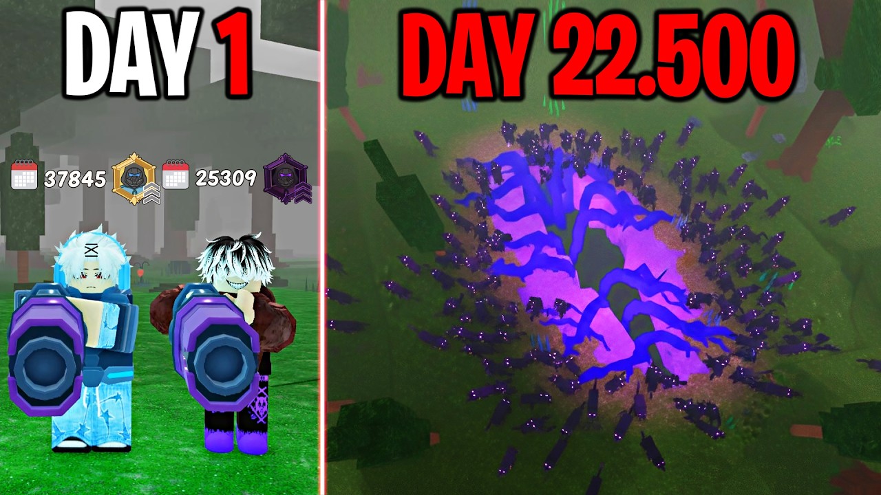 22500 Days to Build a Hard Mode in 99 Nights in The Forest