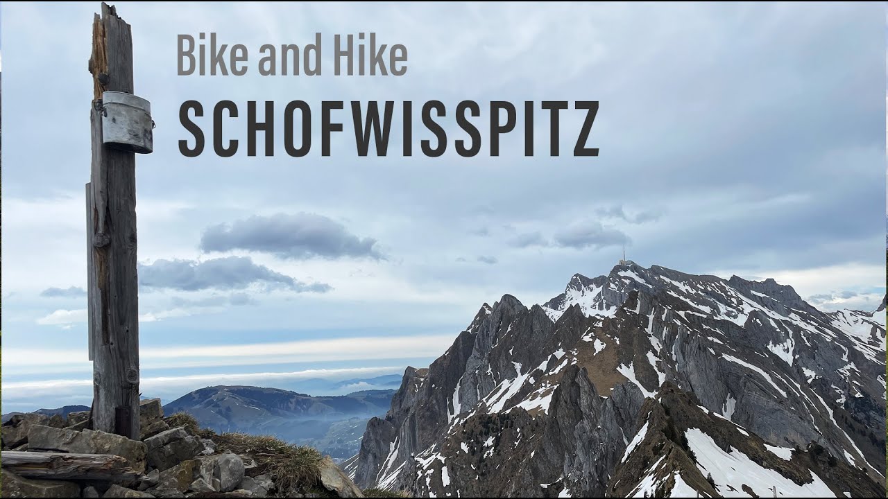 Frühlingstour im Toggenburg: Schofwisspitz (Bike and Hike)