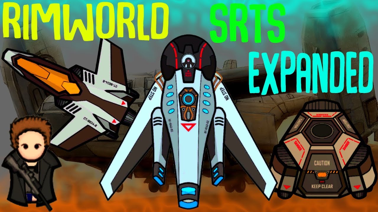 Aerial Transport Vehicles! SRTS Expanded - Rimworld Mod Showcase