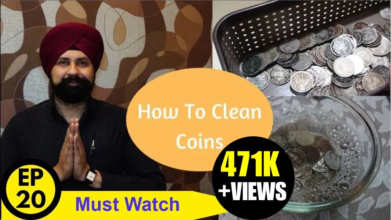 कैसे साफ़ करें सिक्के ? How to clean Coins | #thecurrencypedia #rajgyanee #tcpep20 #viral #coins