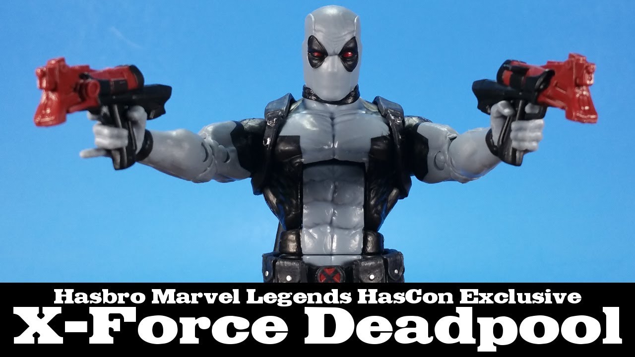 Marvel Legends X-Force Deadpool HasCon Exclusive Hasbro