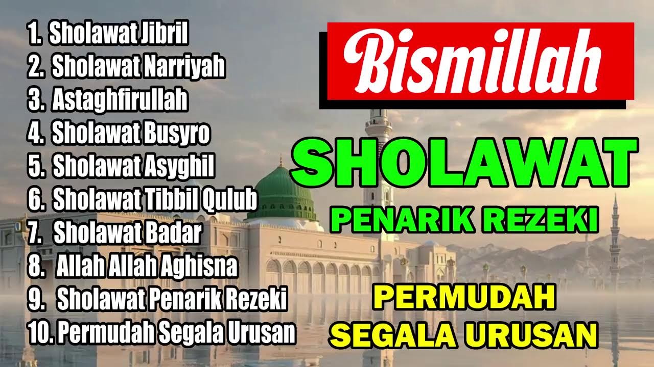 🔴 LIVE SHOLAWAT JIBRIL PEMBUKA REZEKI PAGI & PELUNAS HUTANG TERBARU 2026