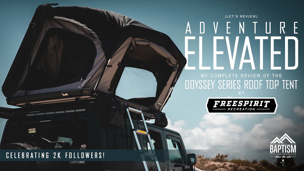 Elevate Your Adventure! The FSR Odyssey Hardshell Roof Top Tent *Comprehensive Guide & Review*