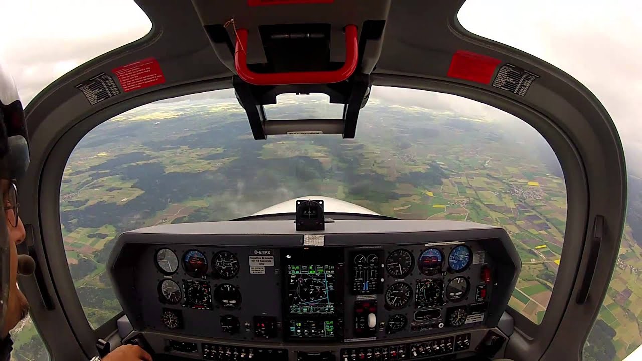 Test Flight Grob G120TP Turboprop (GoPro Hero)