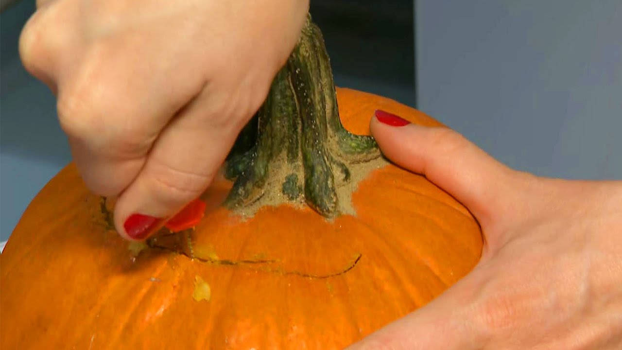 How to Carve a Pumpkin Without Getting Hurt
