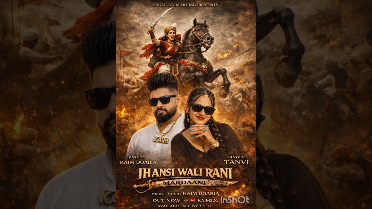 Jhansi wali rani mardaani singer tanvi writer kaim maffia rapper #punjabimusic 