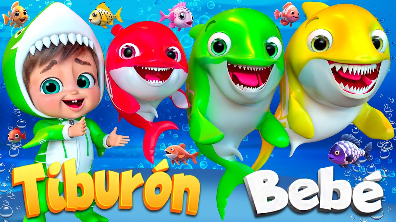 Bebé Tiburón Canción Infantil - Canciones para Bebés #BabyShark #NurseryRhymes #bebetiburon