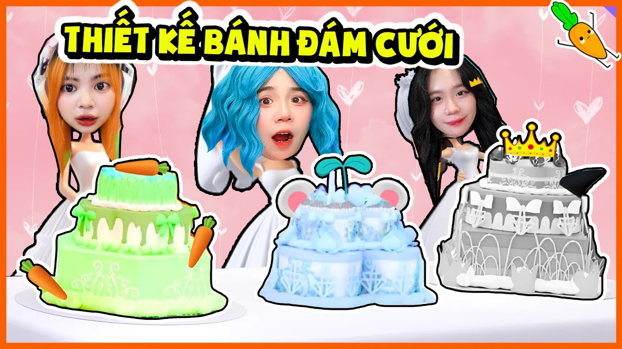 KAMUI X SAMMY THIẾT KẾ BÁNH PHIÊN BẢN ĐÁM CƯỚI CÔ DÂU SIÊU SANG TRỌNG