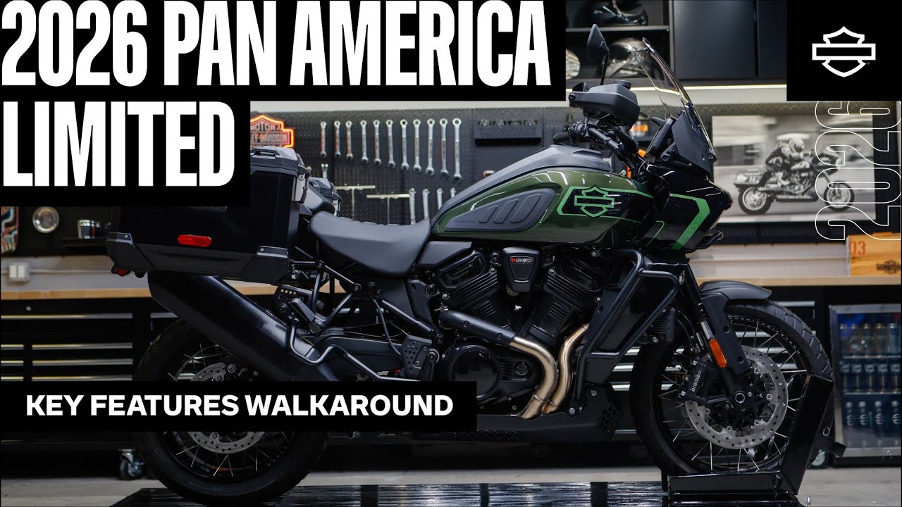 Harley-Davidson Pan America 1250 Limited 2026 года | Обзор основных характеристик