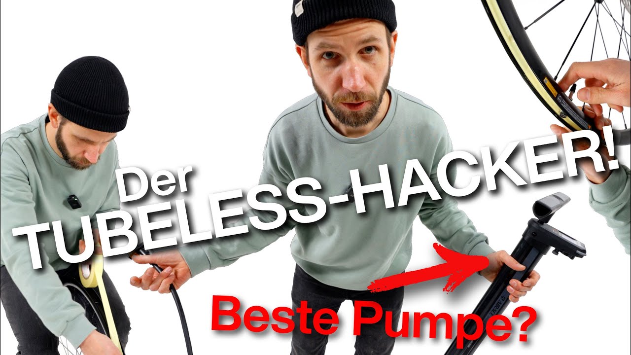 5 Tubeless Hacks mit der Airace Infinity DT Tubeless-Tank Luftpumpe