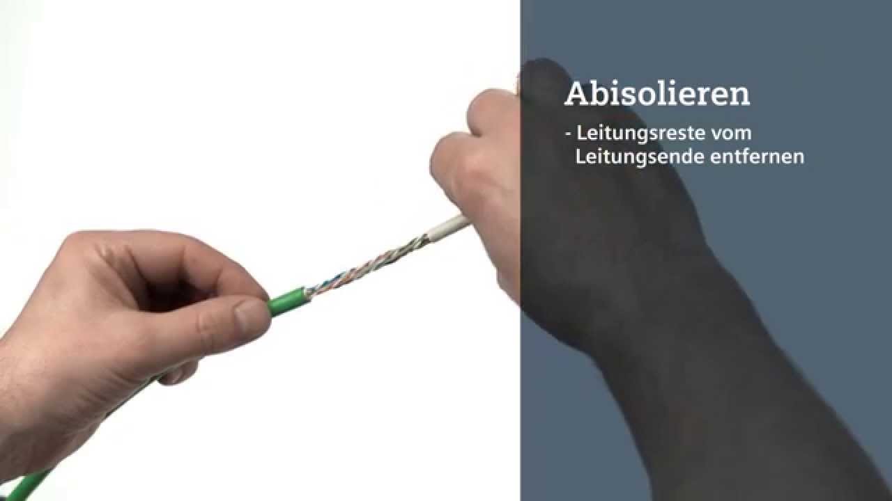 Verkabelungssystem FastConnect RJ45 Gigabit