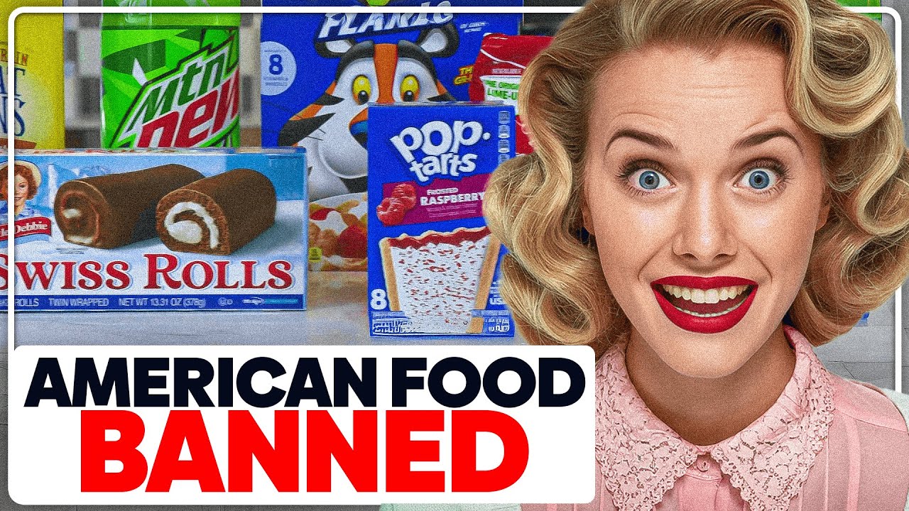 Why These 20 American Foods Are Banned Worldwide!