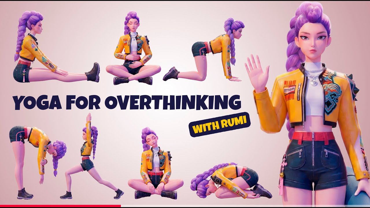 Yoga for Overthinking Kids | Yoga for Children | Calm Your Busy Mind | KPop Demon Hunters