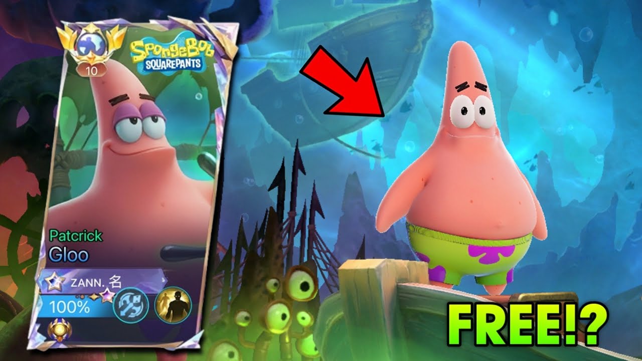 GLOO PATRICK SKIN IS FINALLY HERE!! 😱 + SKIN GIVEAWAY!!| (BEST COLLAB SKIN EVER?!) - MLBB