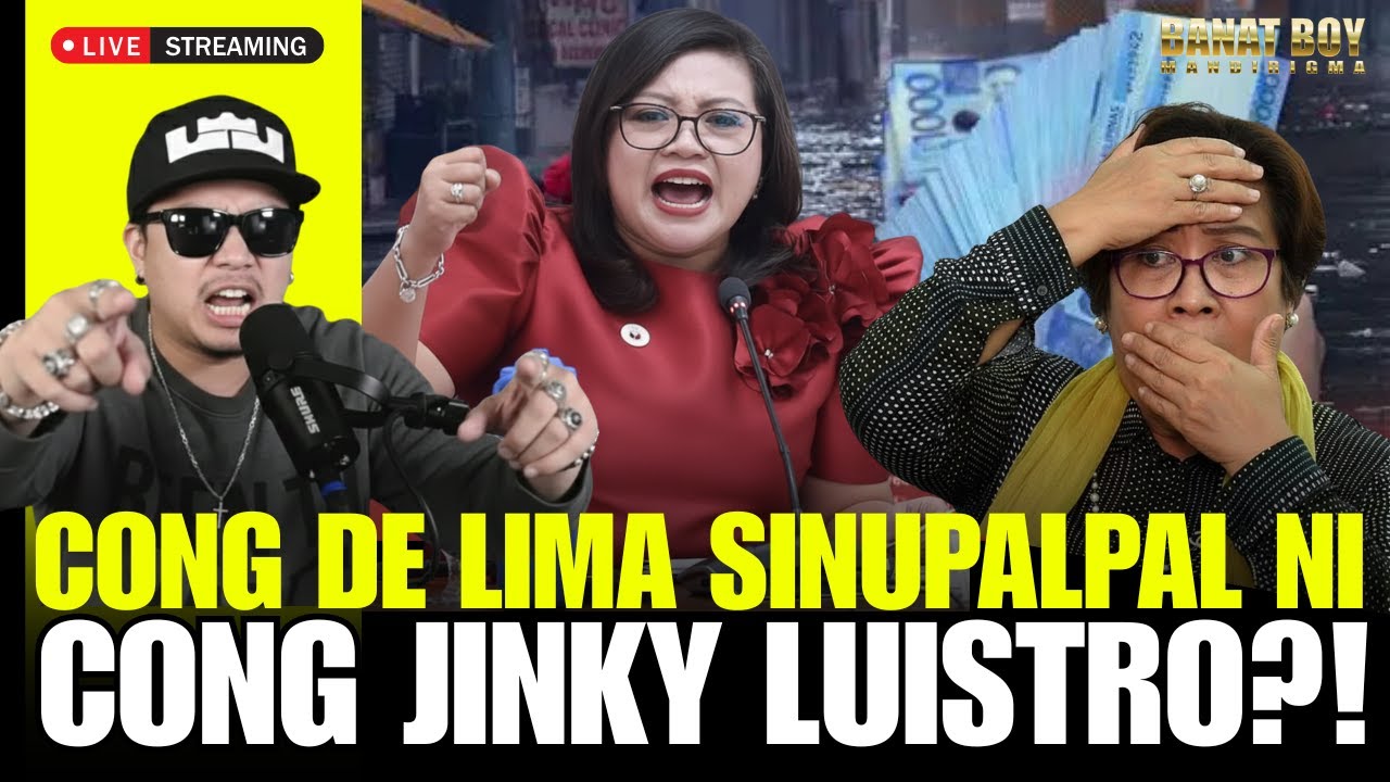 CONG LUISTRO PINATIKIM NG MATINDI ANG DILAWANG LEILA DE LIMA?!