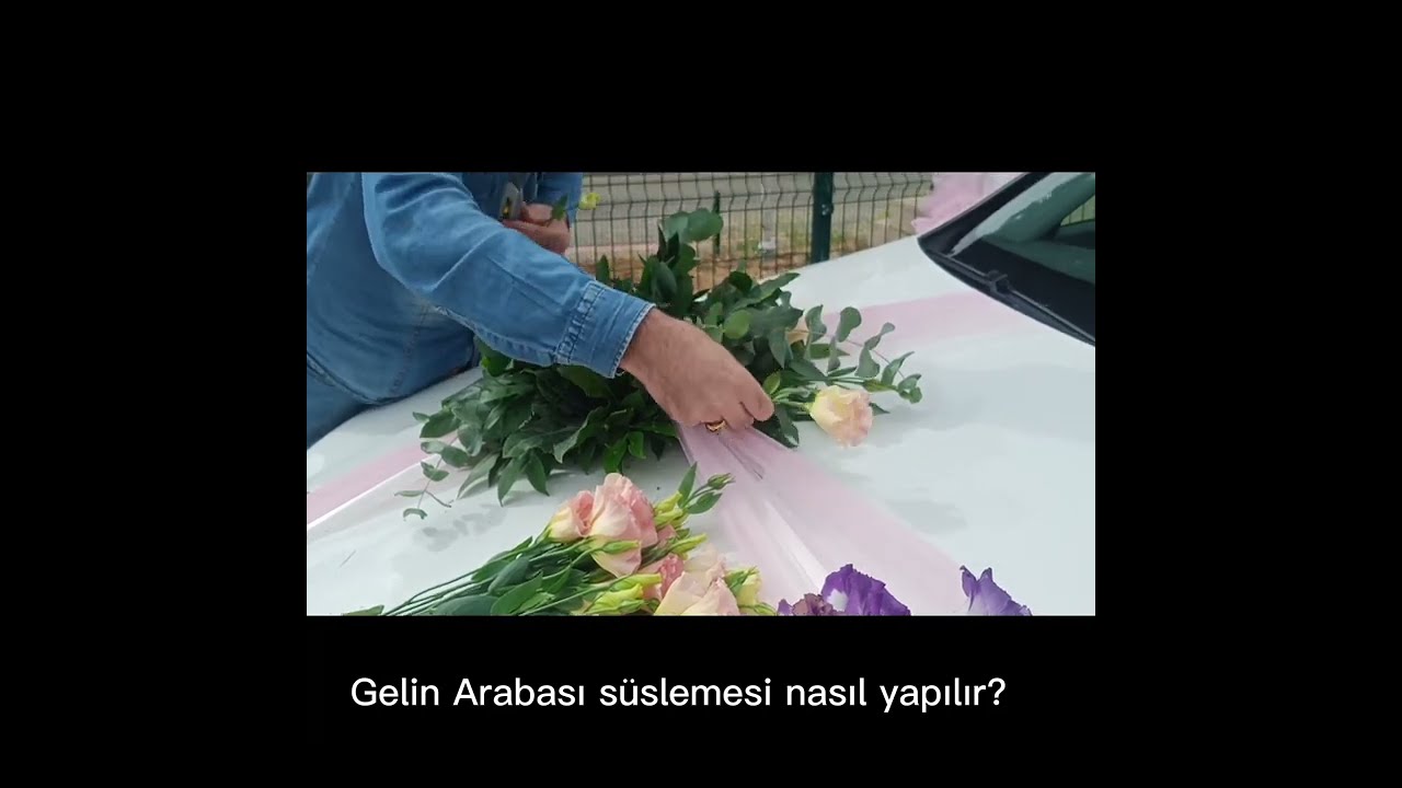 Gelin Arabası süslemesi nasıl yapılır? How to decorate the Bridal Car?
