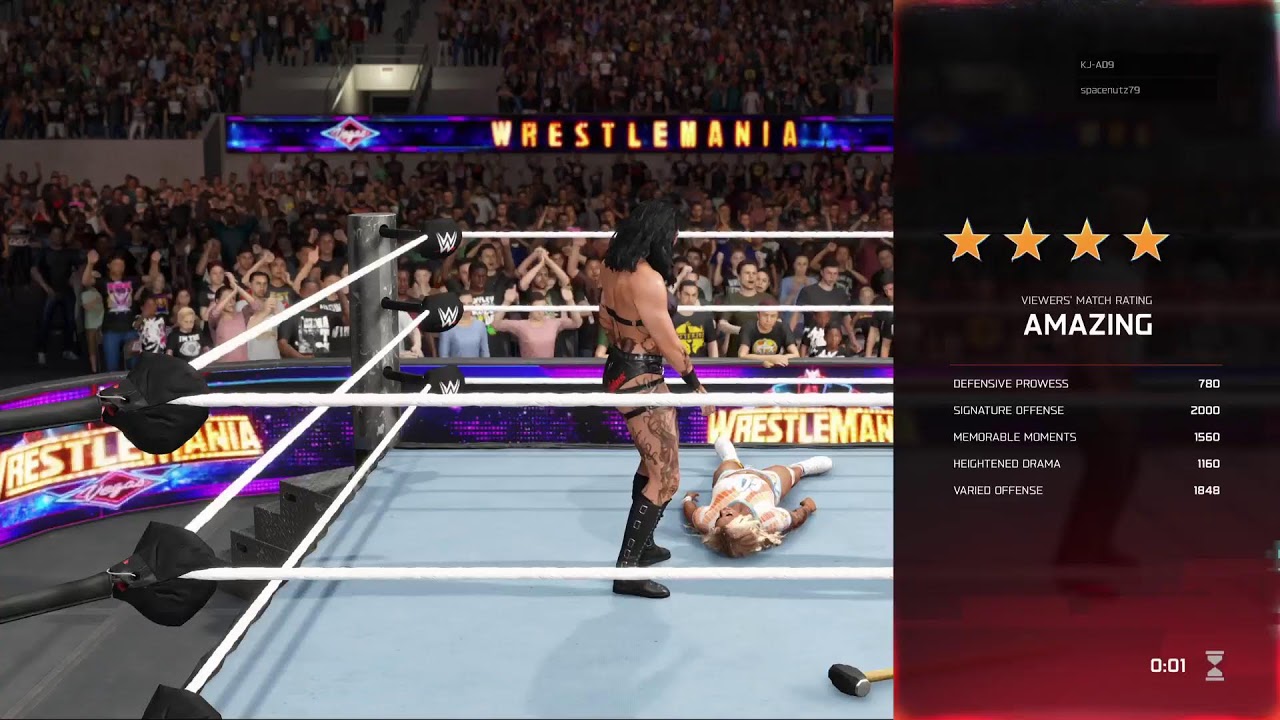 WWE gameplay
