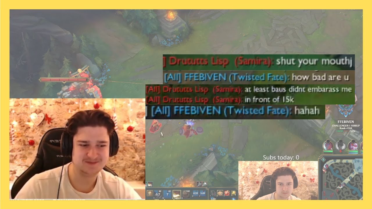 FEBIVEN and DRUTUTT PROVOKING Each Other in All Chat